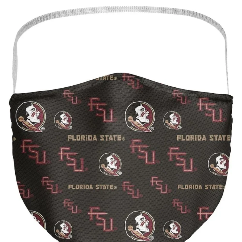 New in Package FSU Florida State Seminoles Face Covering Mask Masks Set of 3